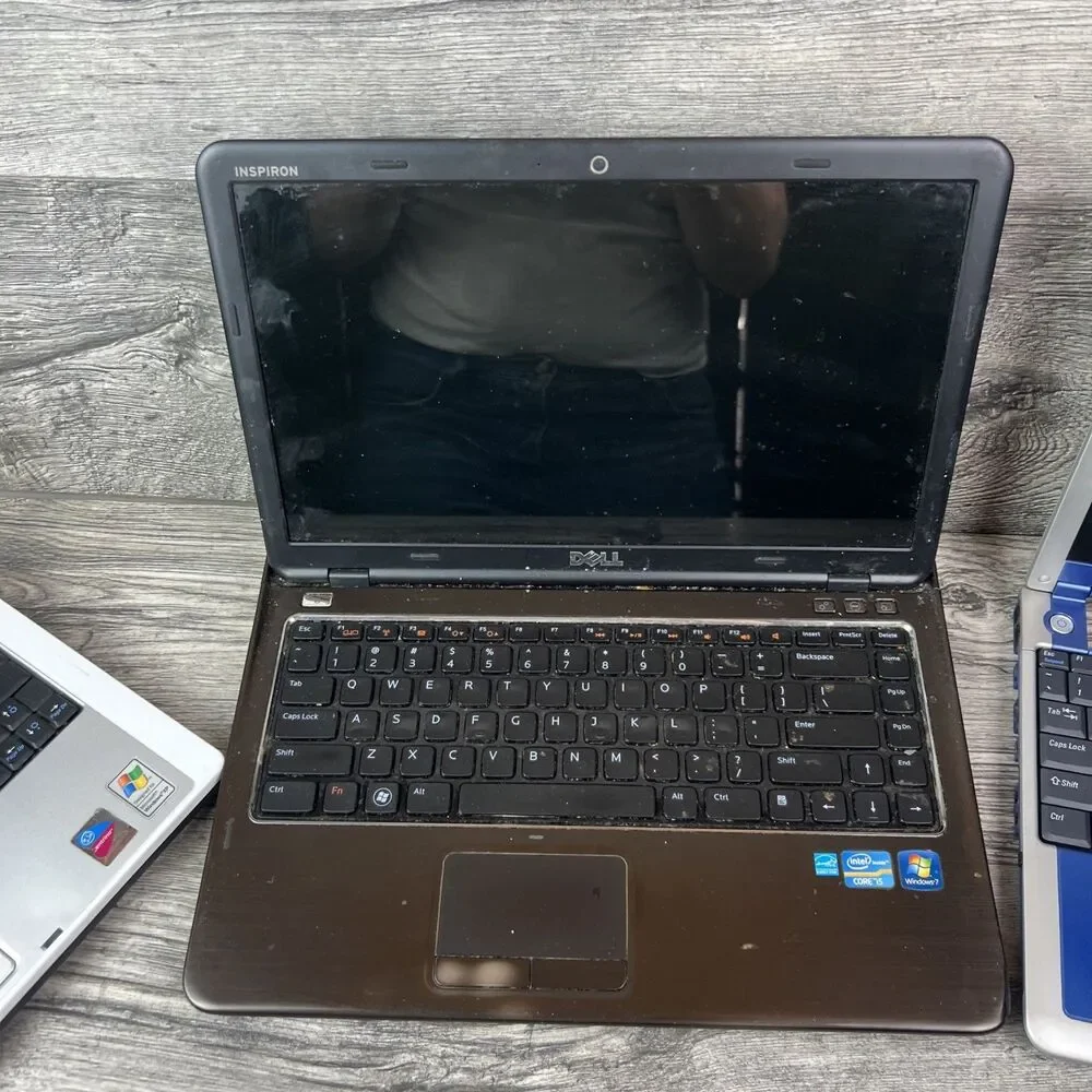 Lot Of 3 Dell Windows XP Inspiron Laptops **Untested